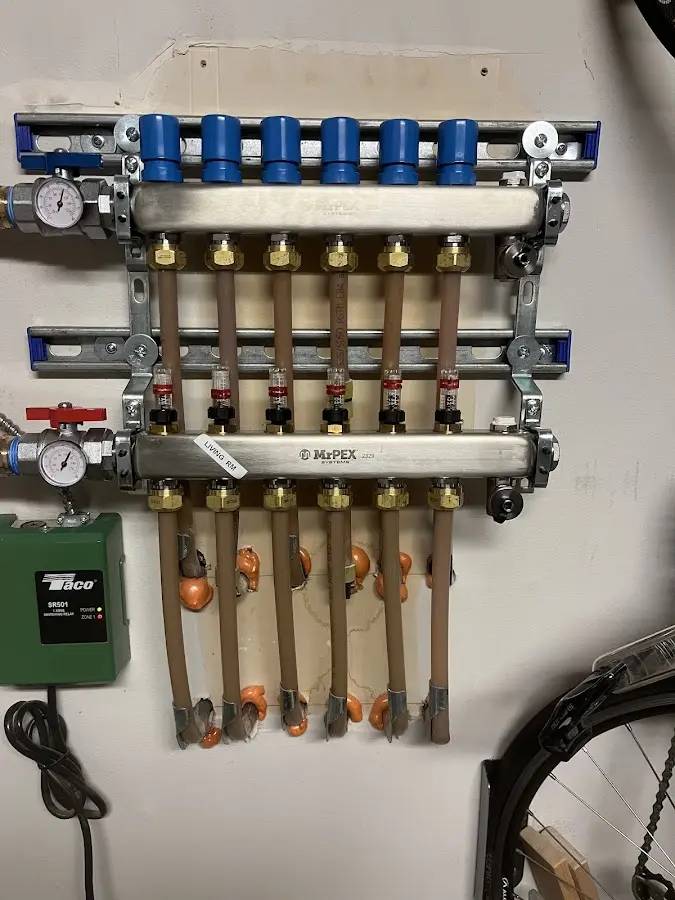 Plumber performing Leak Detection at a residential property in Albany